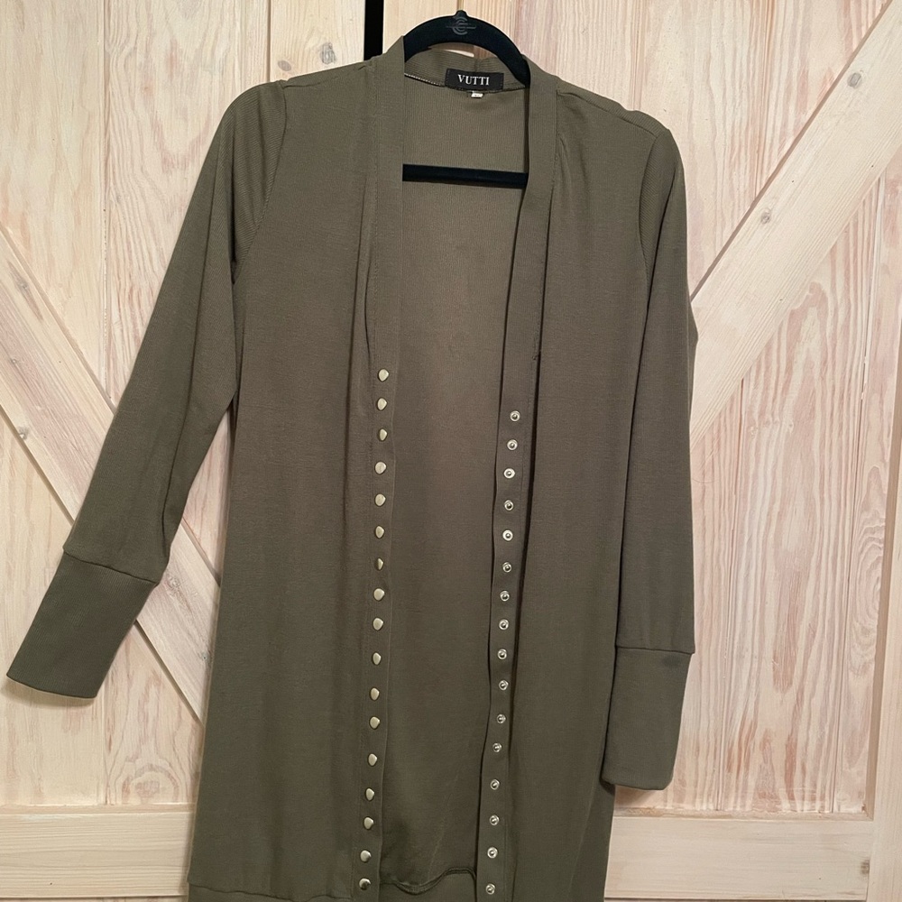 Vutti Long Snap Cardigan